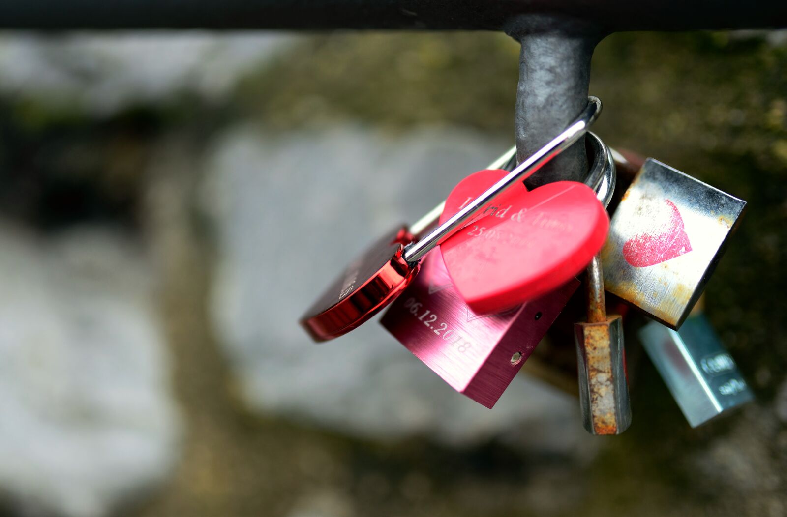 Nikon D610 sample photo. Love castle, padlock, love photography