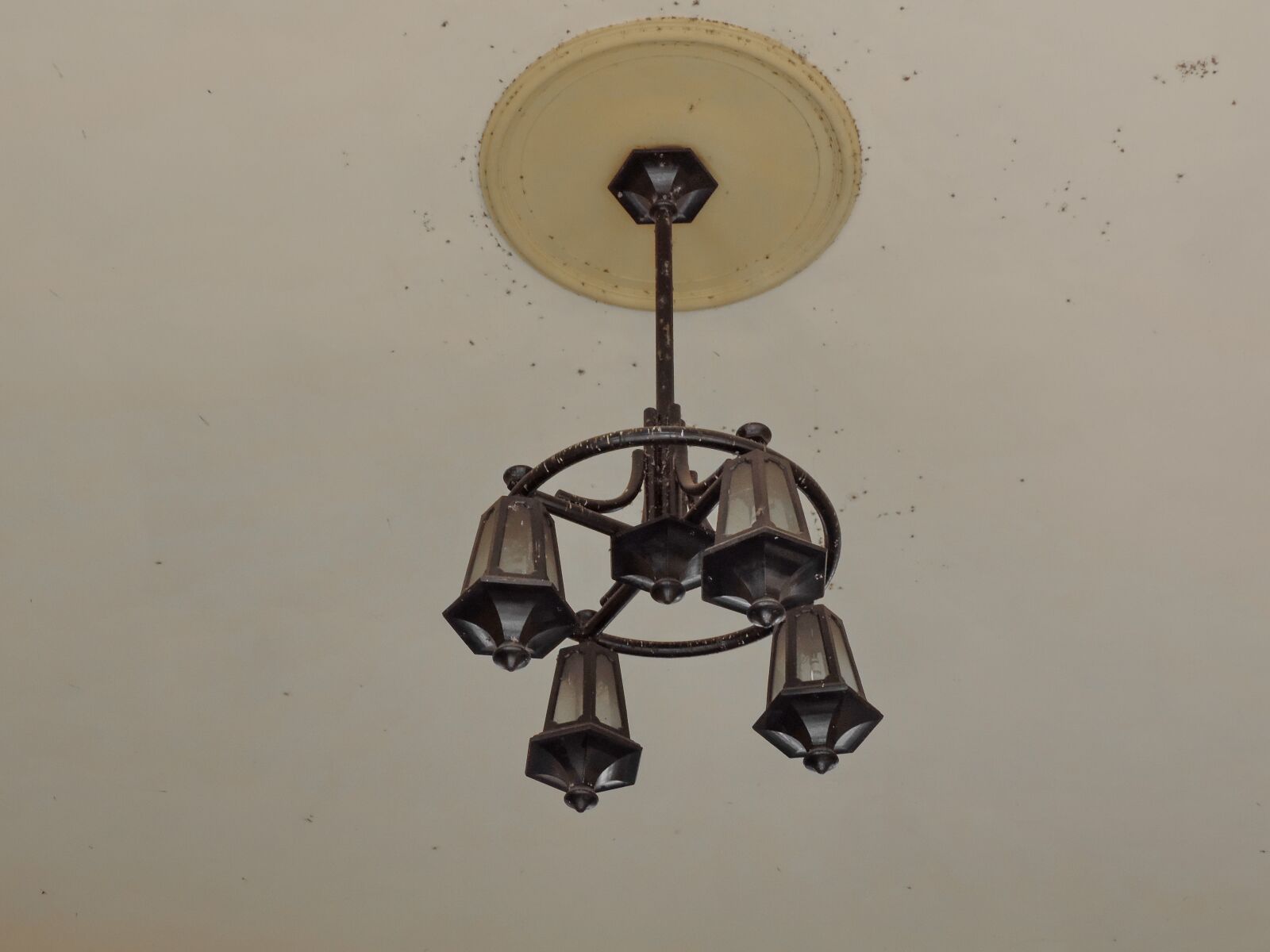 Nikon Coolpix P520 sample photo. Cast iron, ceiling, hanging photography