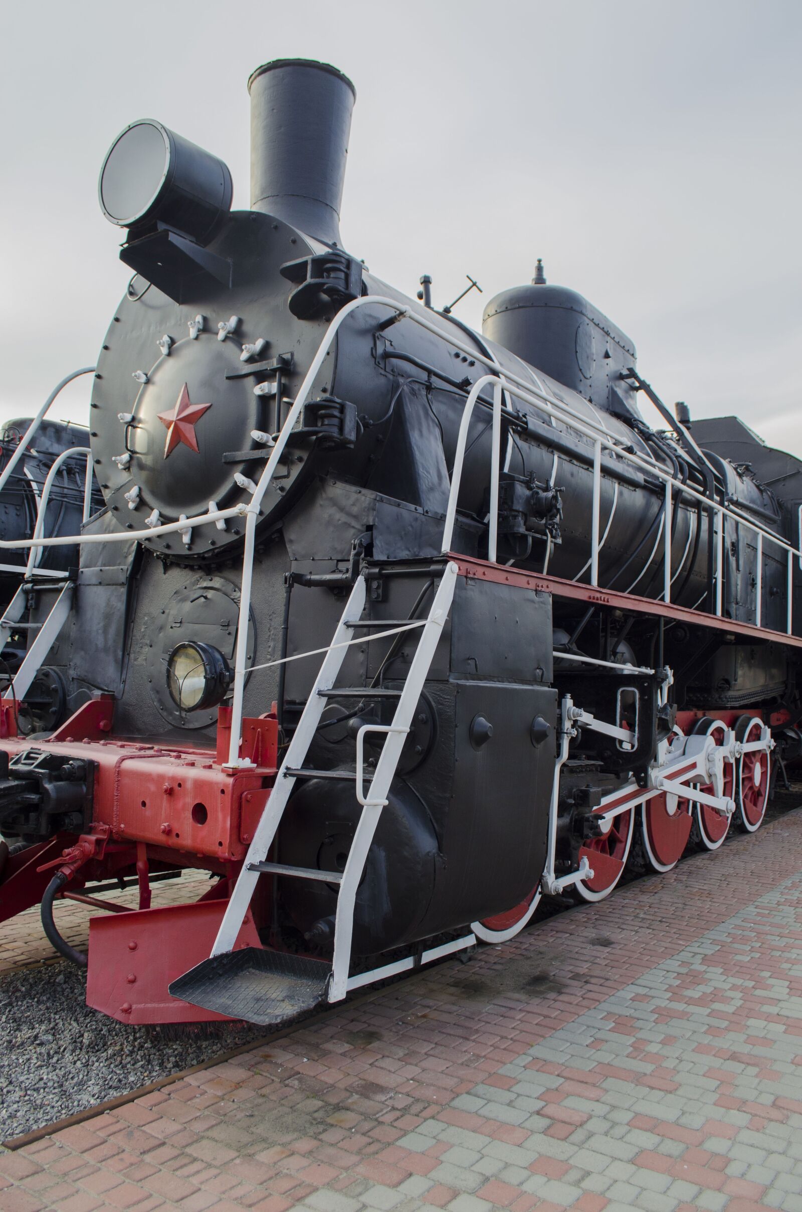 Nikon D5100 sample photo. Steam locomotive, vintage, boiler photography