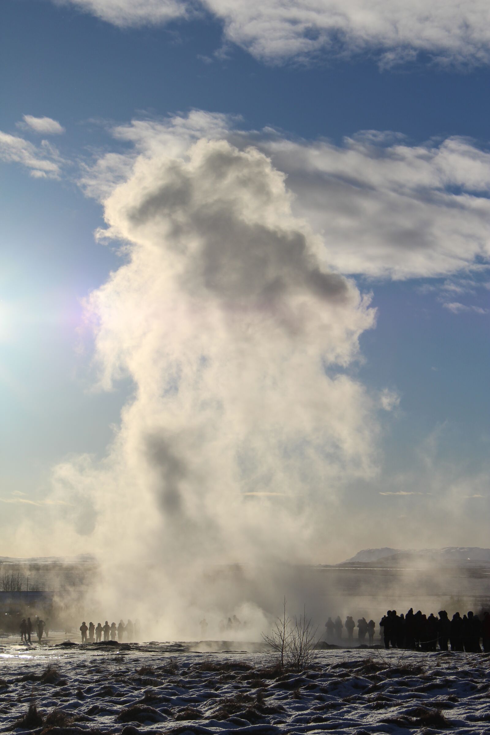 Canon EOS 1200D (EOS Rebel T5 / EOS Kiss X70 / EOS Hi) sample photo. Iceland, geyser, steam photography