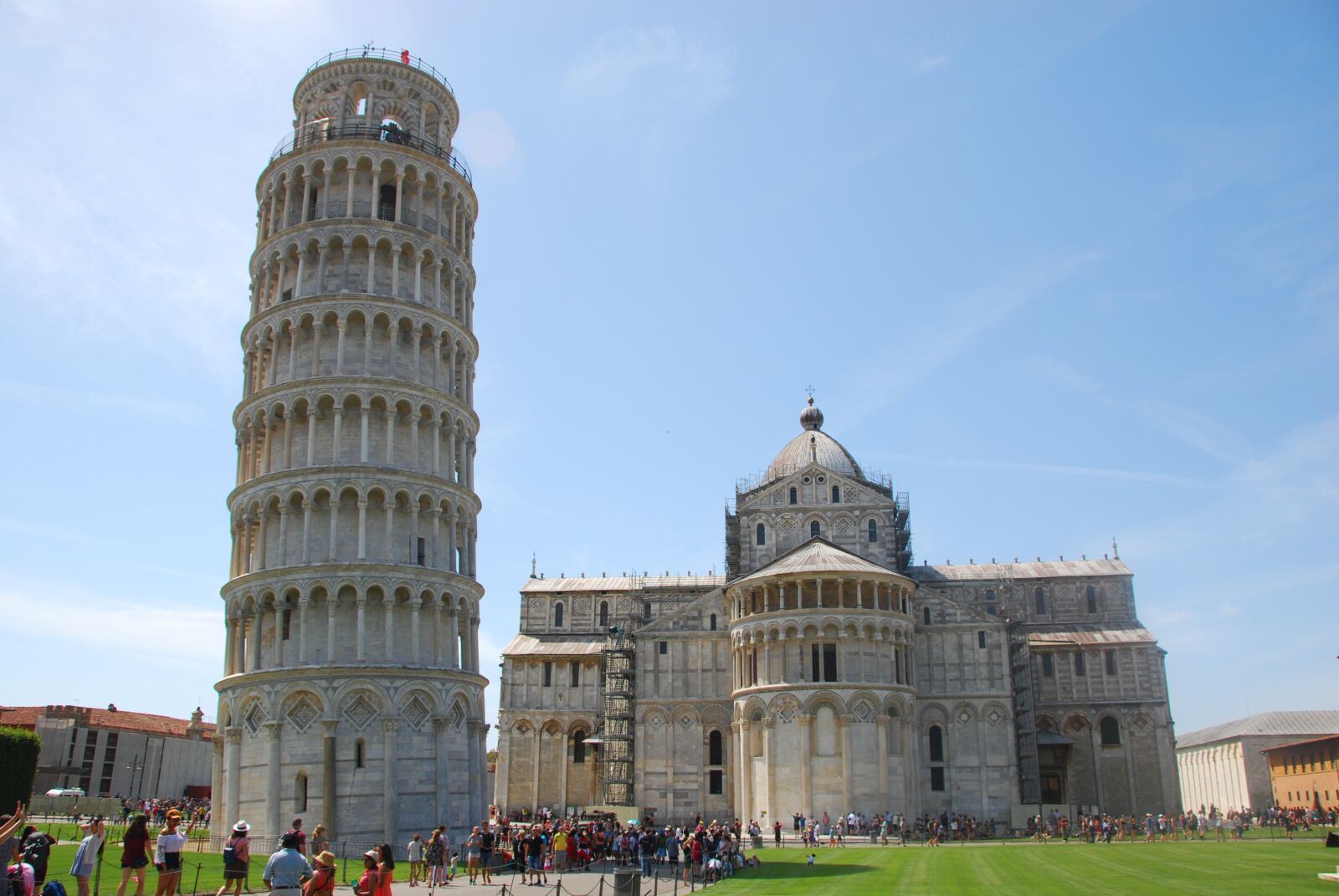 Nikon D80 sample photo. Pisa, torre, duomo photography