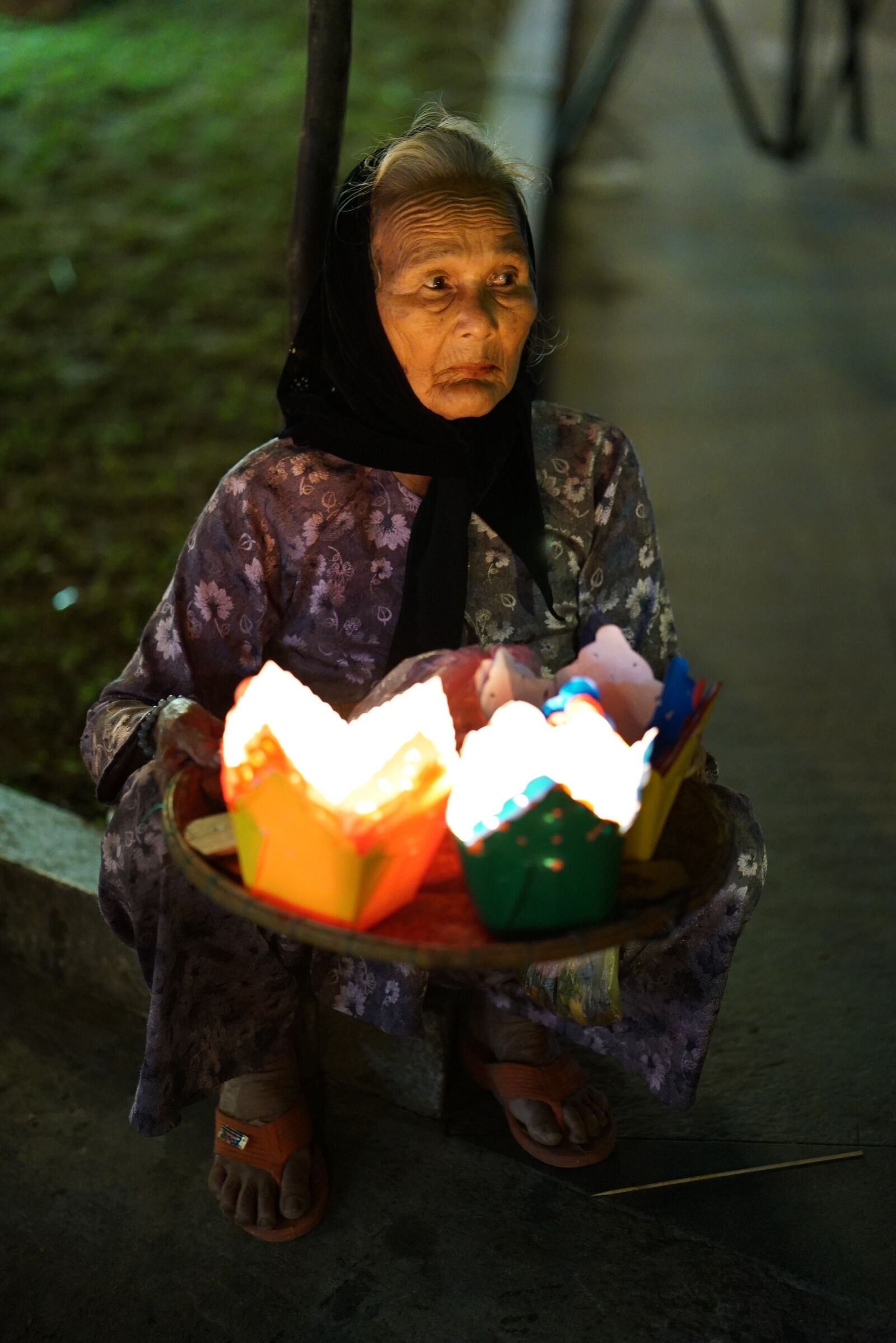 ZEISS Batis 85mm F1.8 sample photo. Vietnam, hoian, lights photography
