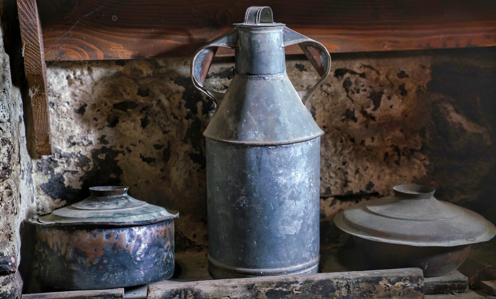 Sony a7R II + Sony FE 24-70mm F2.8 GM sample photo. Monastery, kitchen, pots photography