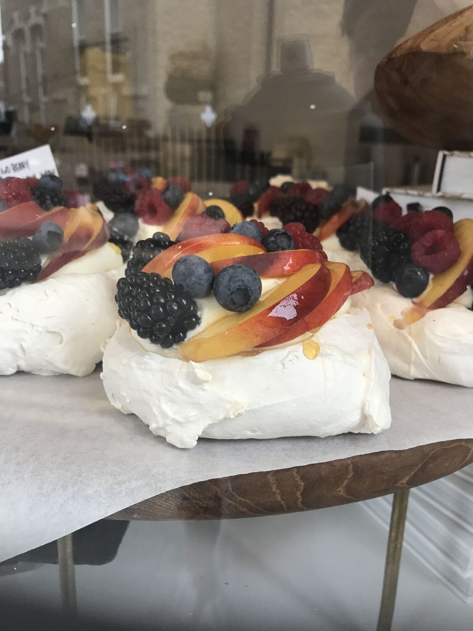 iPhone 7 back camera 3.99mm f/1.8 sample photo. Blackberry, blueberry, dessert, food photography