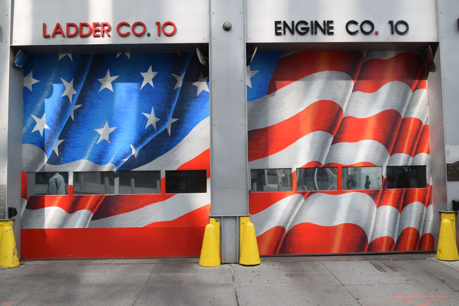Nikon D3300 sample photo. Firefighter barracks, manhattan, united photography