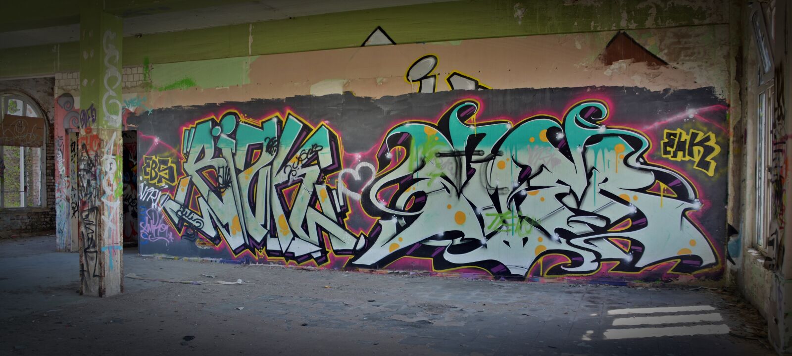 Nikon D5200 sample photo. Lost places, graffiti, pforphoto photography