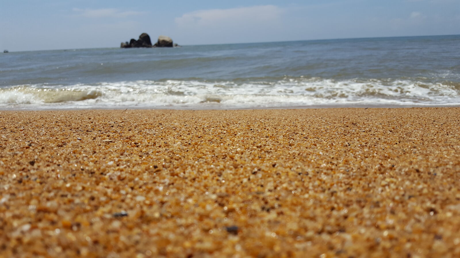Samsung Galaxy S6 sample photo. Blue, sky, gold, reef photography