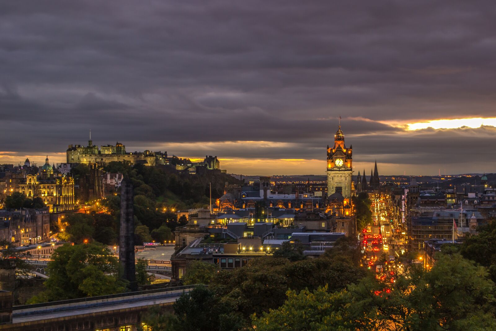 Nikon D3100 sample photo. Edinburgh, scotland, calton hill photography