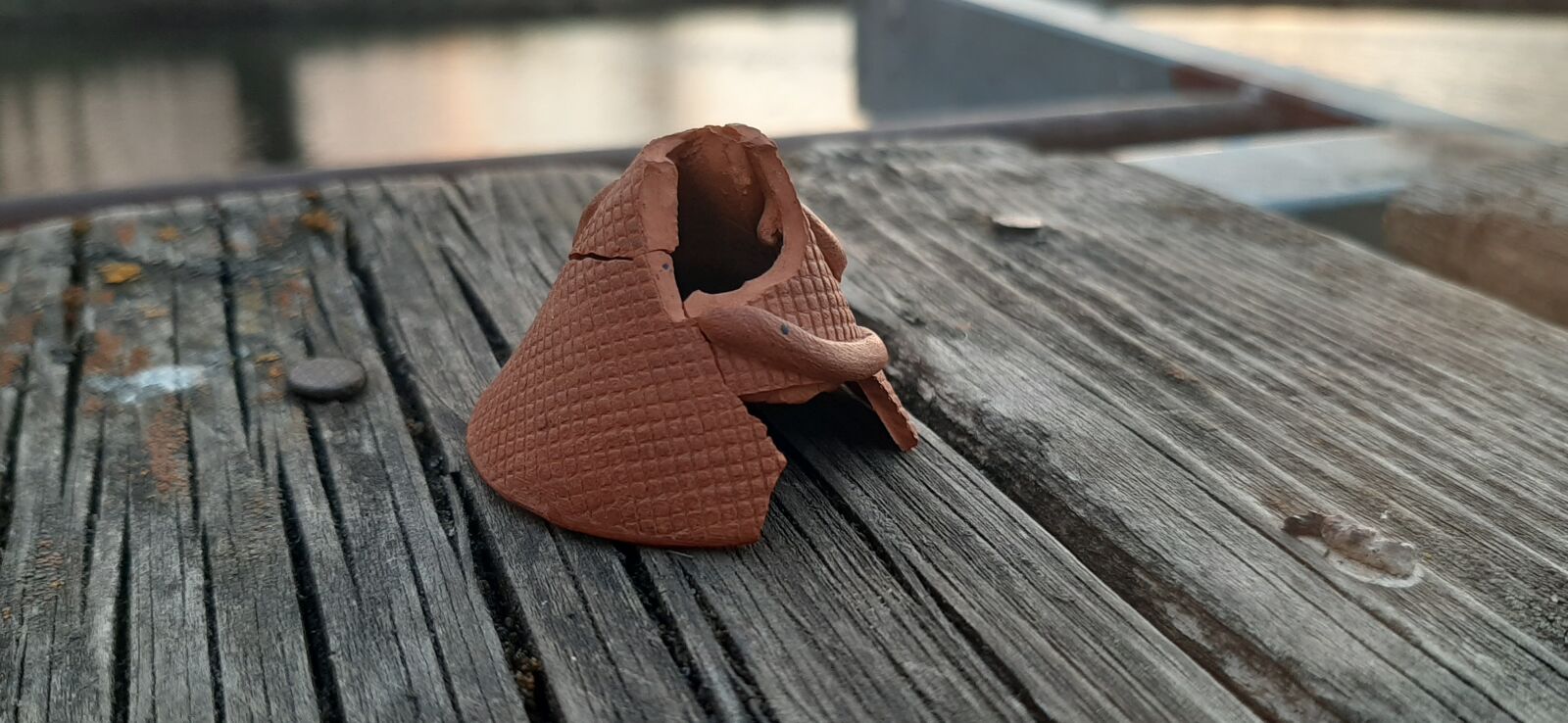Samsung Galaxy A50 sample photo. Bell, water, small photography
