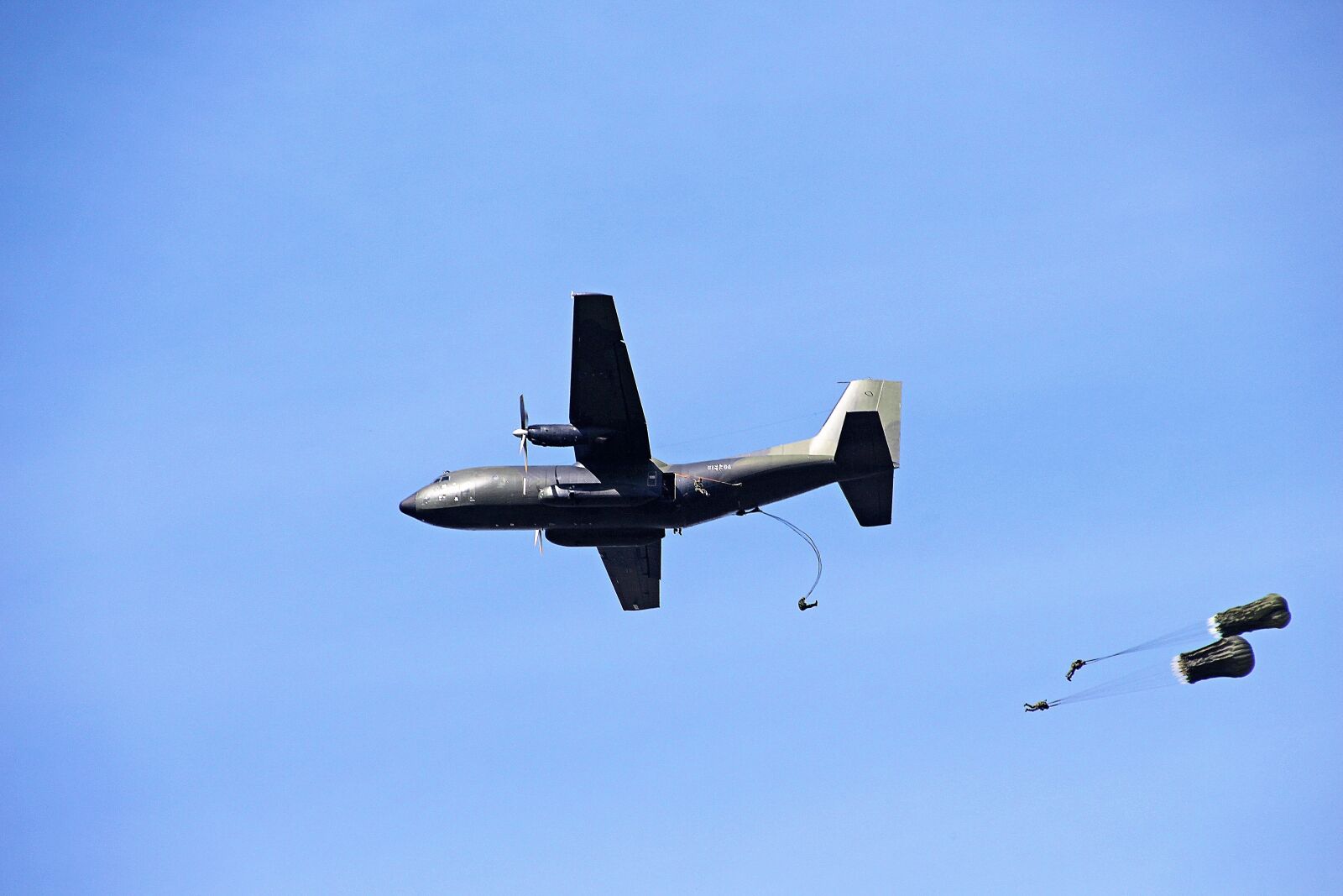 Canon EOS 700D (EOS Rebel T5i / EOS Kiss X7i) sample photo. Parachutist, parachutes, skydiving photography