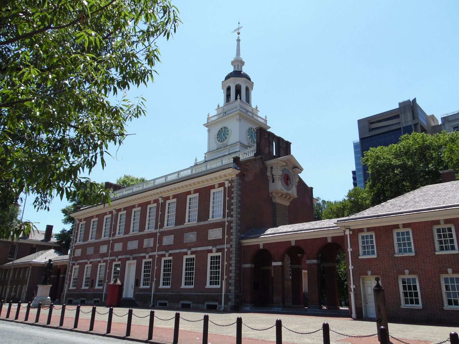 Samsung WB1100F/WB1101F/WB1102F sample photo. Independence hall, philadelphia, historic photography