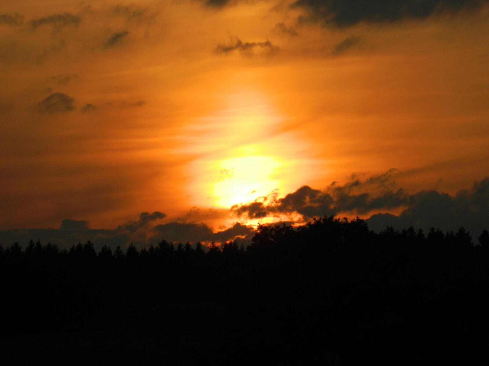Nikon Coolpix L120 sample photo. Sunset, abendstimmung, romance photography