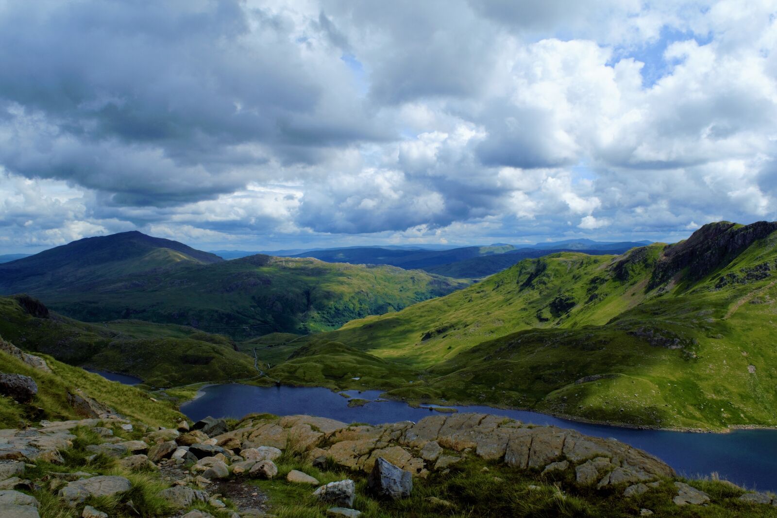 Nikon D3300 sample photo. Mountain, lake, wales photography