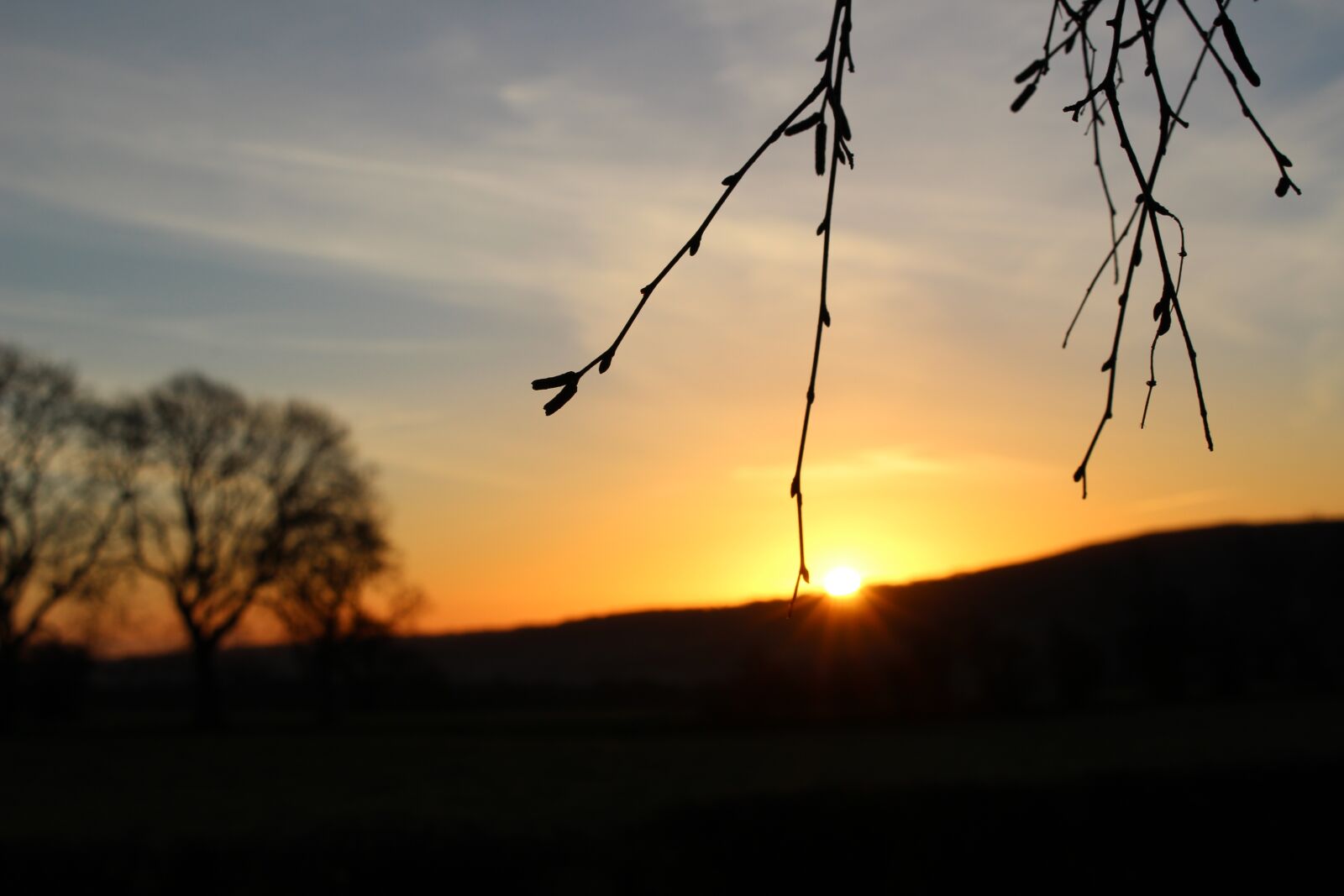 Canon EOS 100D (EOS Rebel SL1 / EOS Kiss X7) sample photo. Sunrise, country, nature photography
