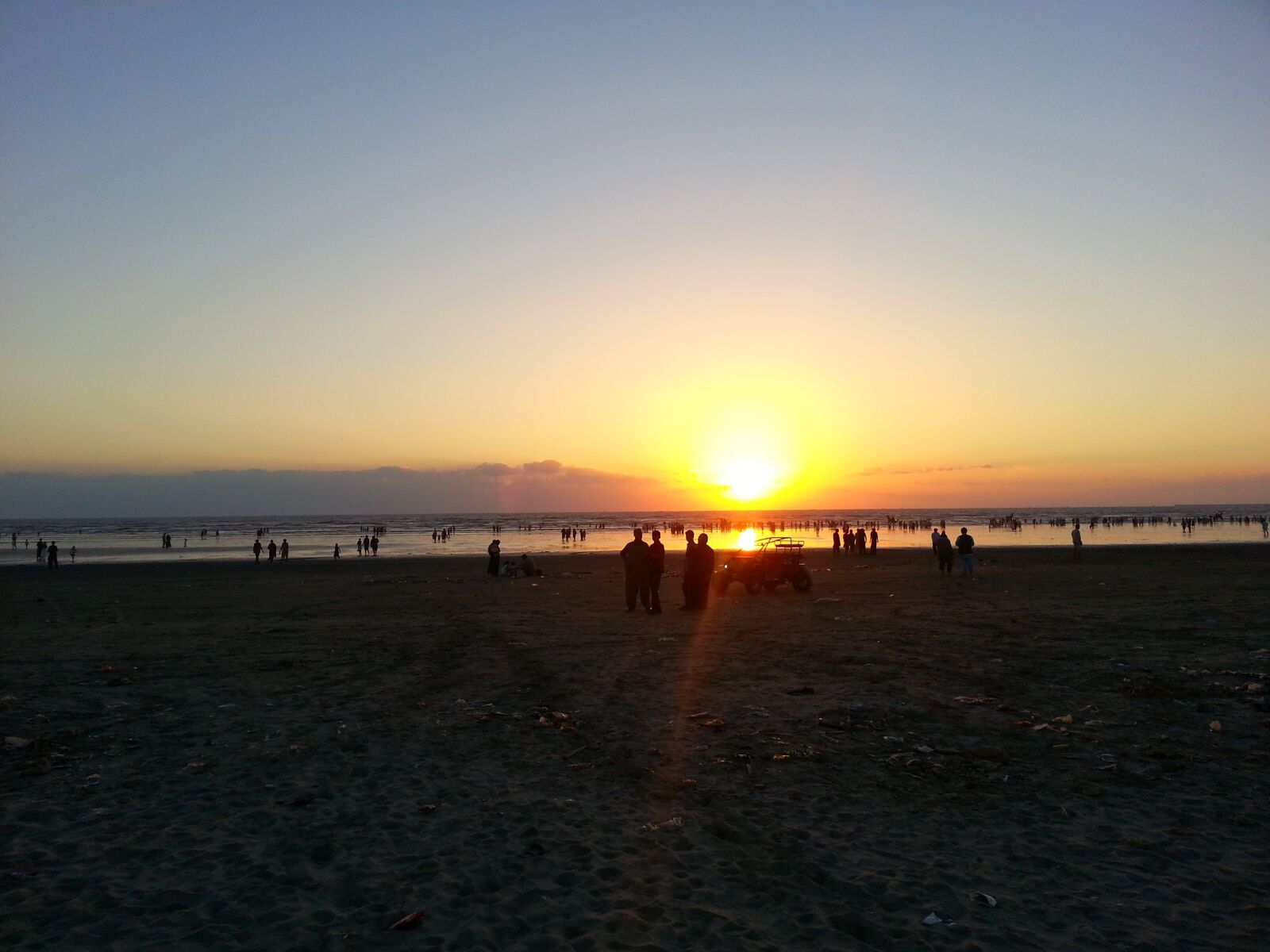 Samsung Galaxy Note2 sample photo. Sunset, karachi, nature photography
