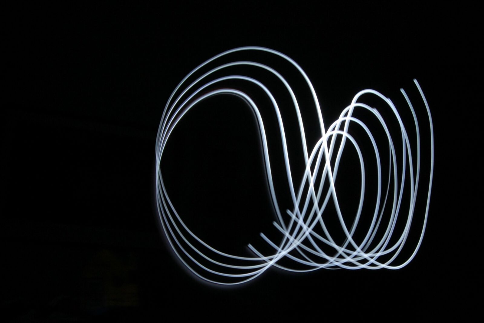 Nikon D40 sample photo. Light, light tracks, tracer photography