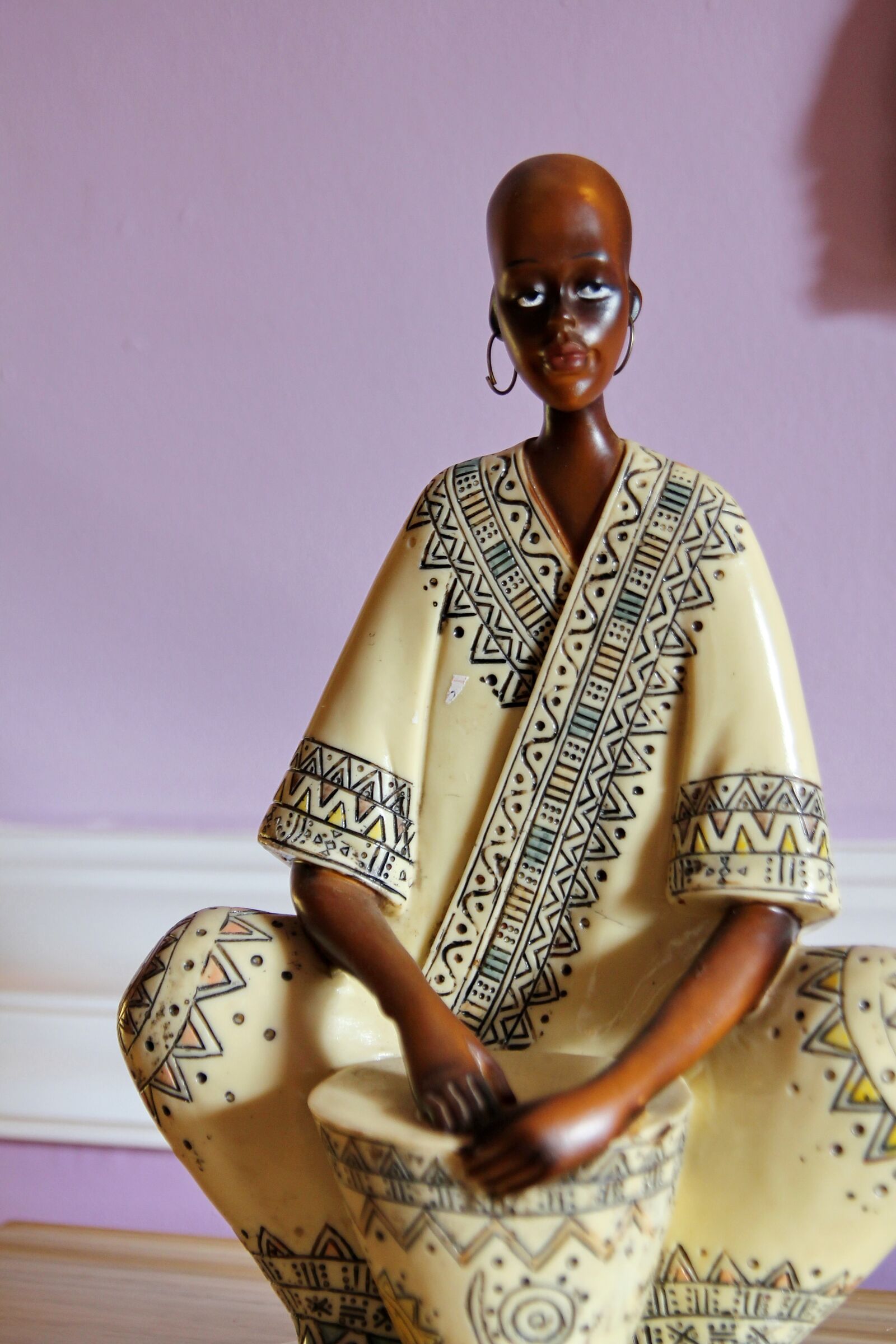 Sigma 17-70mm F2.8-4 DC Macro OS HSM sample photo. Figurine, handmade, woman, africa photography
