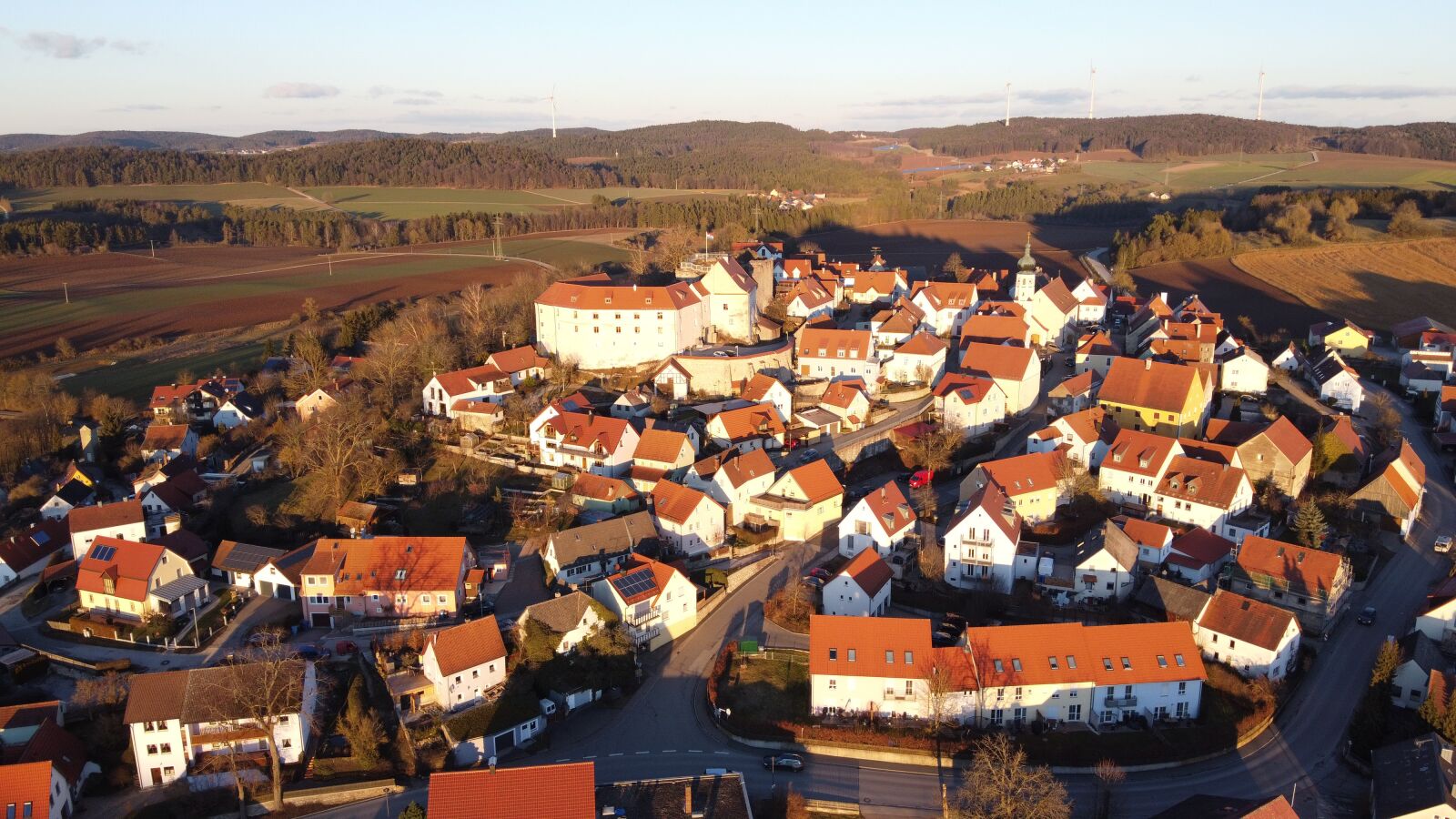 DJI FC7203 sample photo. Lupburg, bavaria, upper palatinate photography