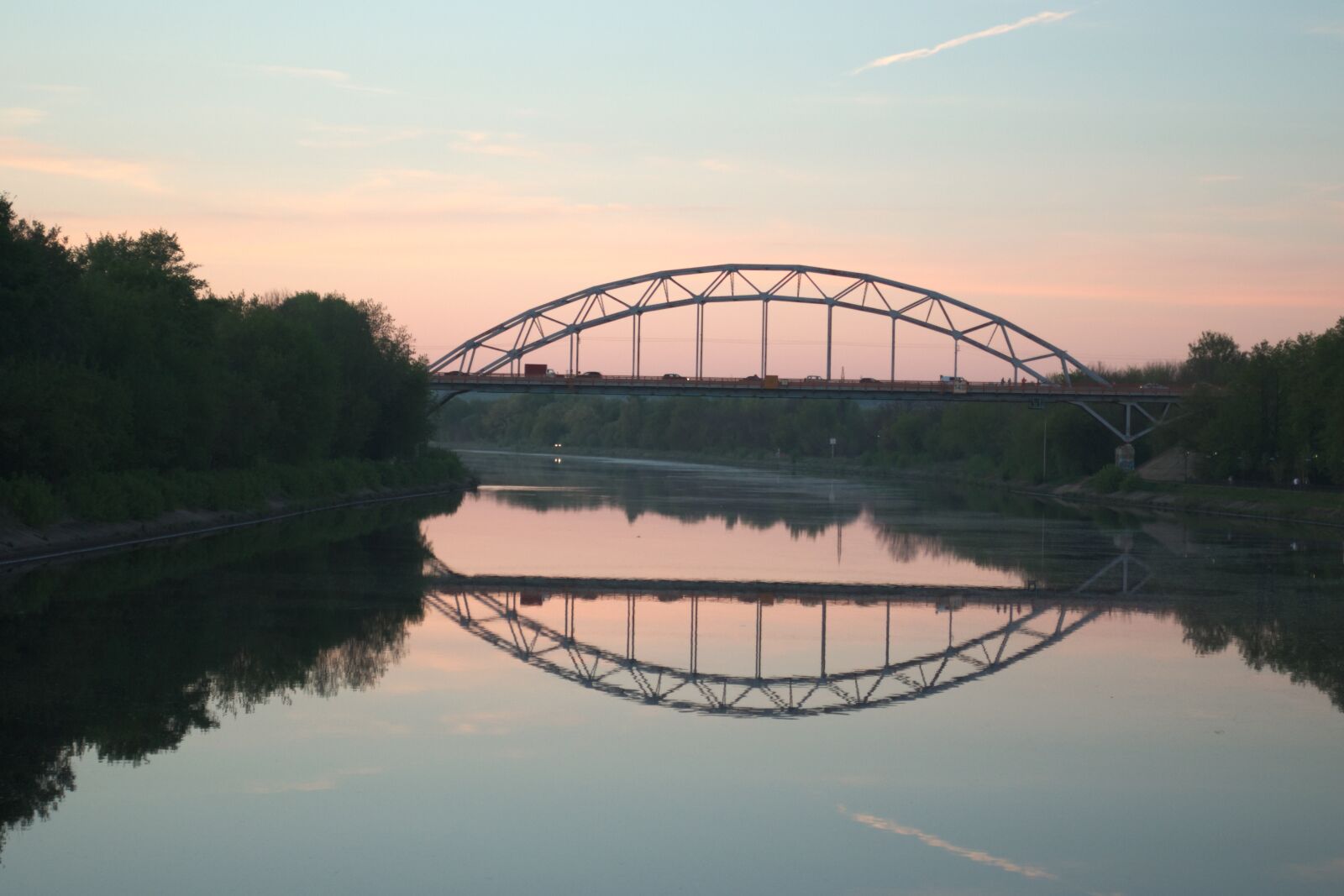 Nikon D3100 sample photo. Bridge, river, sunset photography