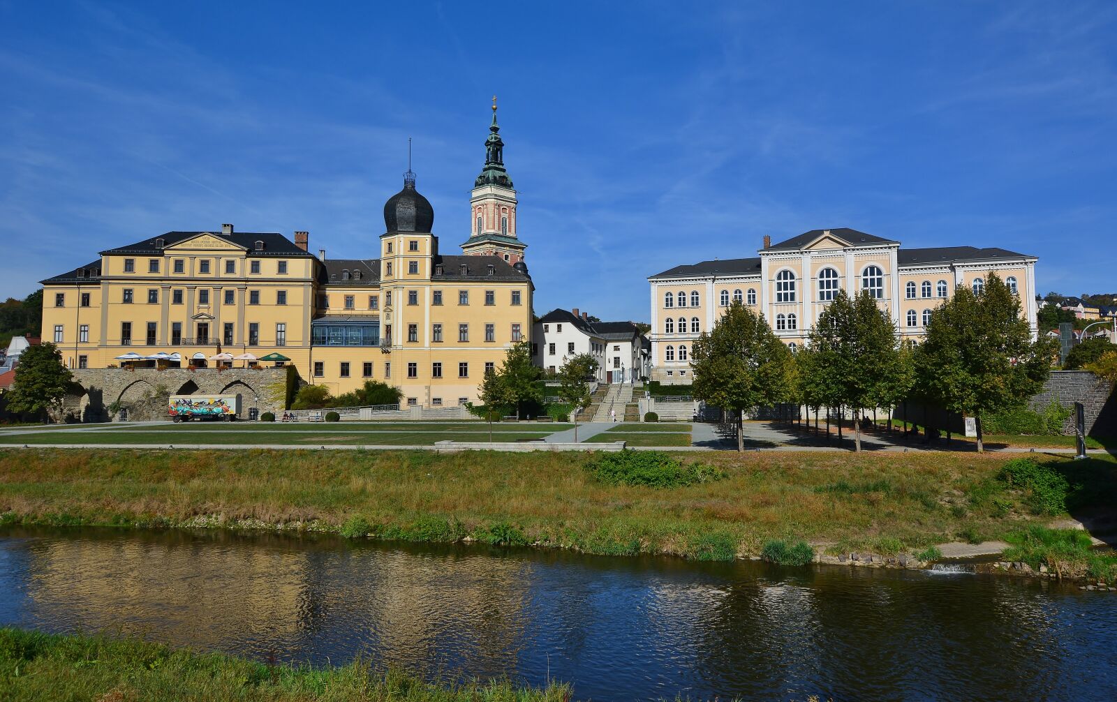 Nikon D5200 sample photo. Greiz, thuringia germany, castle photography