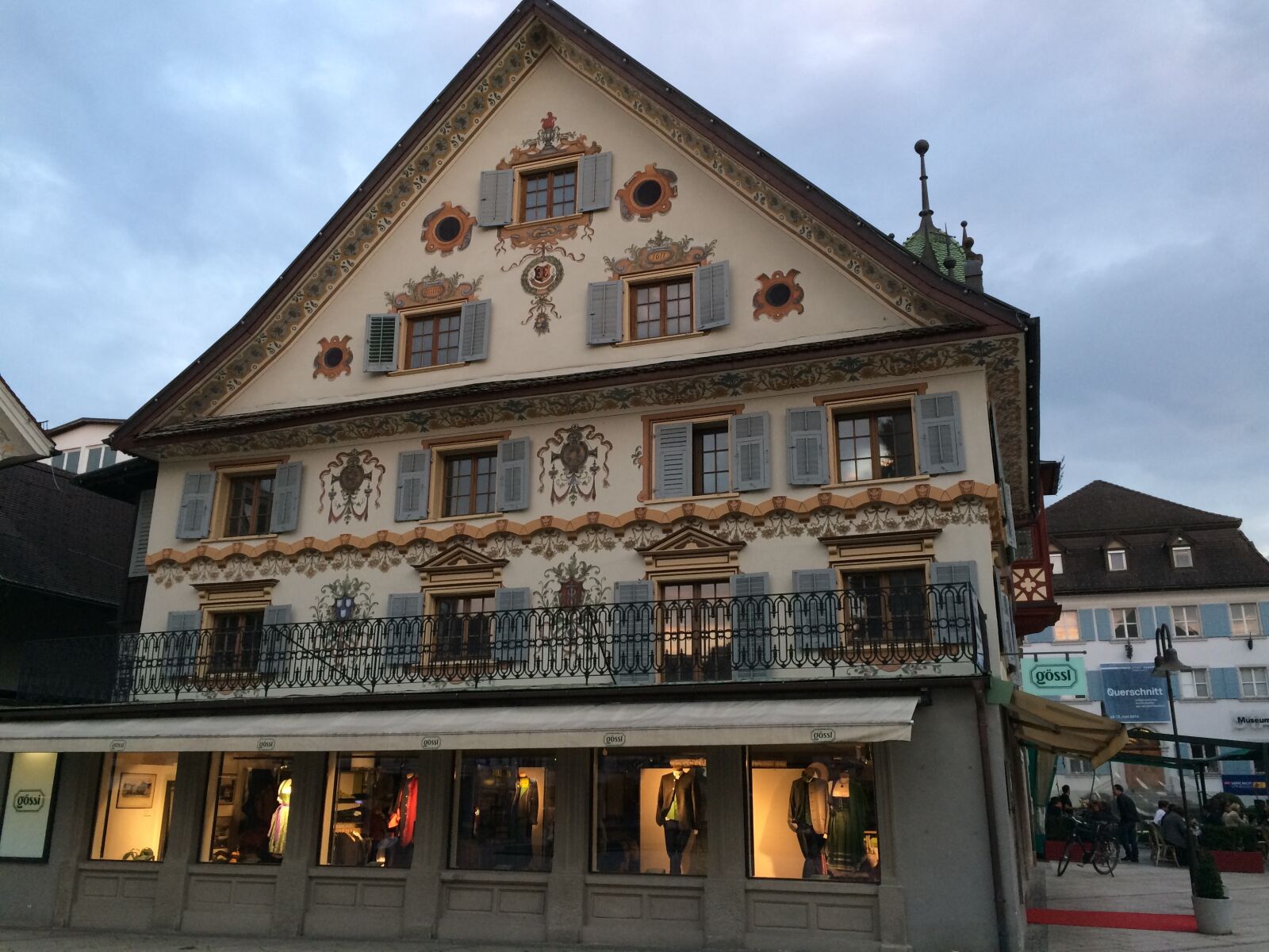 Apple iPhone 5s sample photo. Vorarlberg, marketplace, historic center photography