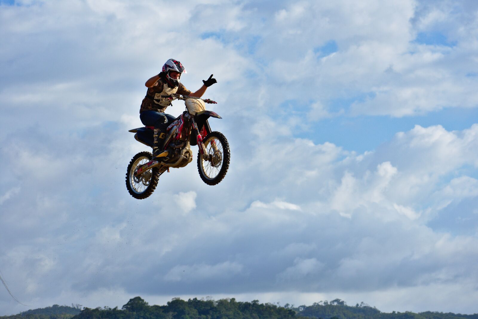 Nikon D7200 sample photo. No hander, bike, stunt photography