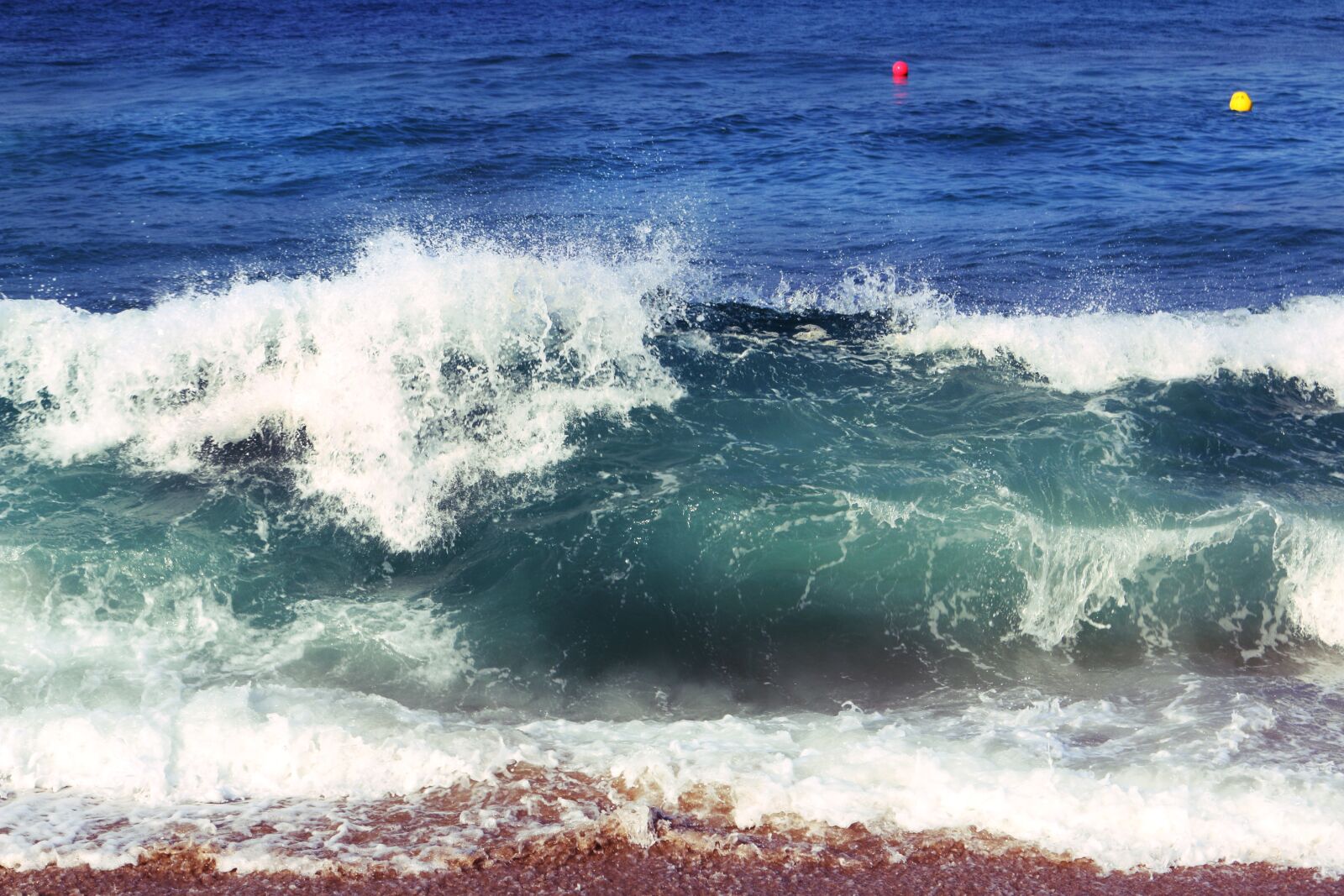 Canon EOS 70D sample photo. Life, wave, emerald photography