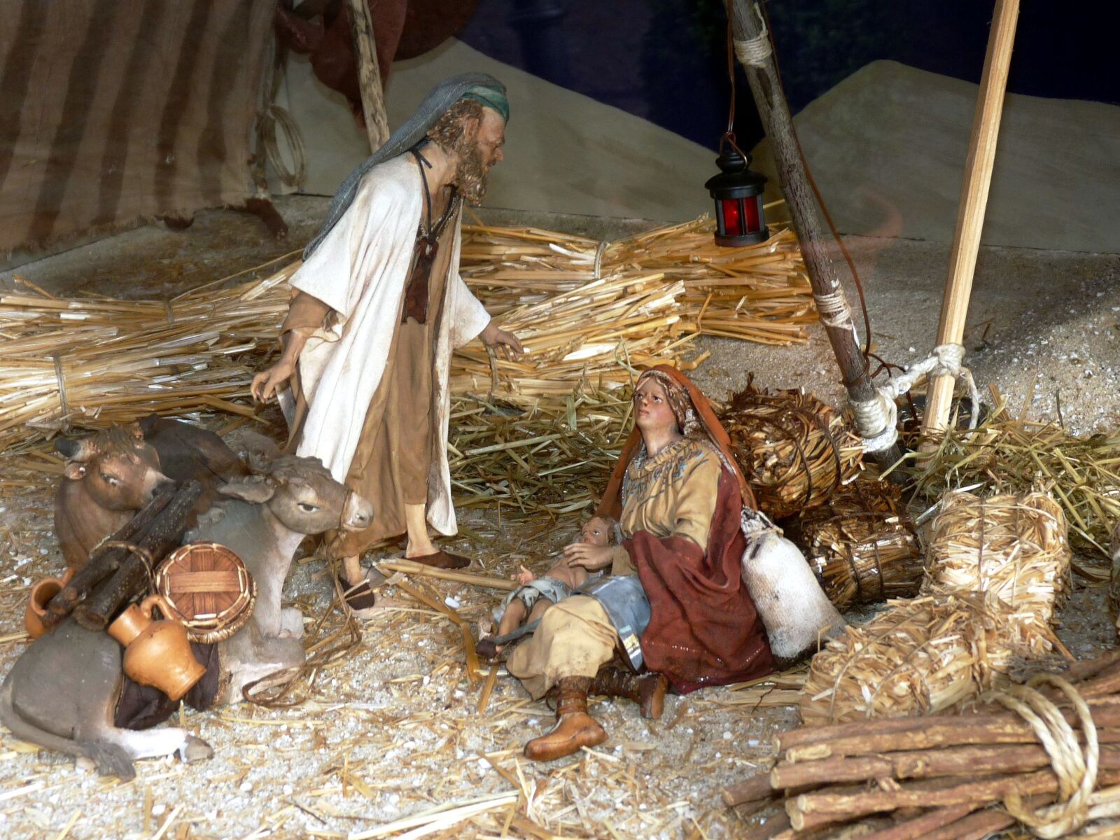Panasonic Lumix DMC-FZ28 sample photo. Christmas, nativity scene, advent photography