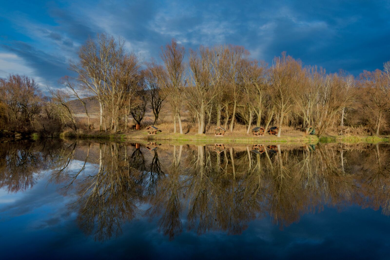 Nikon D7200 sample photo. Reflection, lakeside, fishing photography
