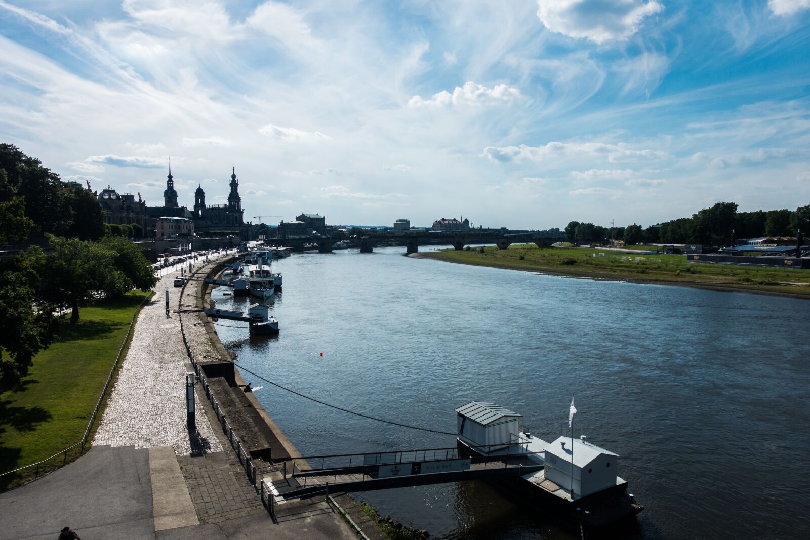 Sony Cyber-shot DSC-RX100 III sample photo. Port, elbe, dresden photography