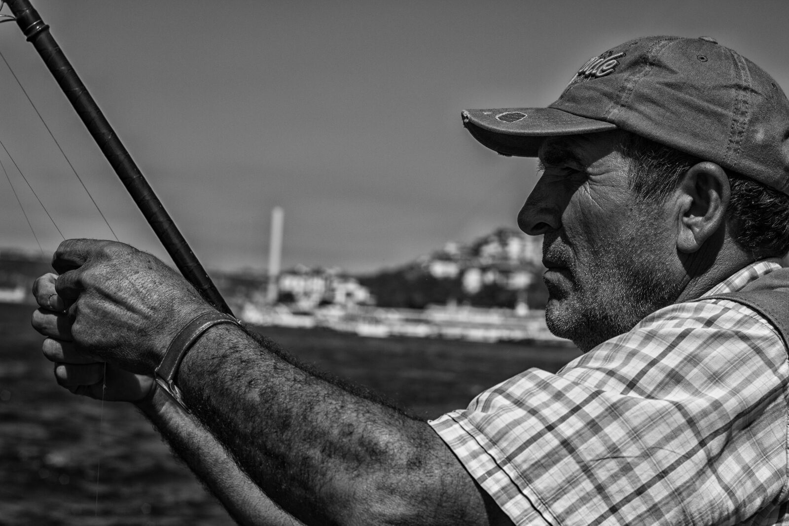 Canon EOS 650D (EOS Rebel T4i / EOS Kiss X6i) + Canon EF 50mm F1.8 II sample photo. Fishing rod, fish, marine photography