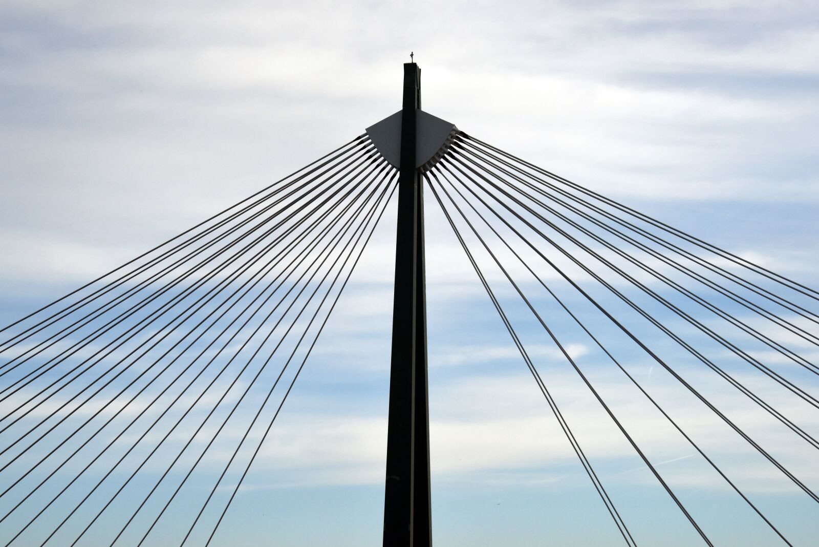 Nikon D810 sample photo. Bridge, danube, austria photography