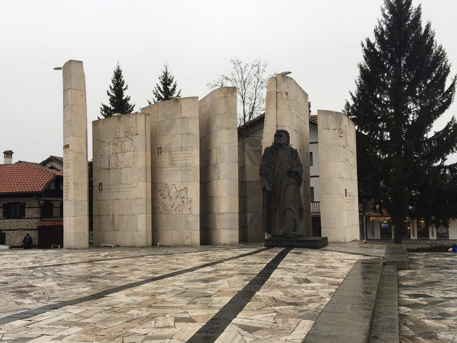 Apple iPhone 6s sample photo. Bansko, town, square photography