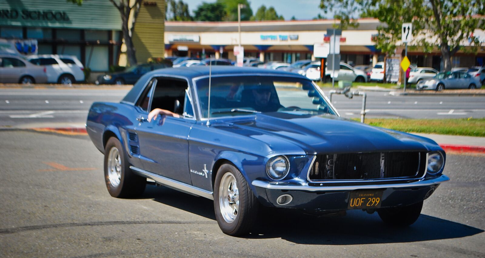 Nikon D3000 sample photo. Mustang, car, ford photography