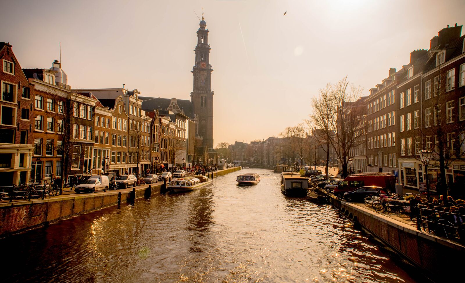 Nikon D3300 sample photo. Amsterdam, sunny, canal photography