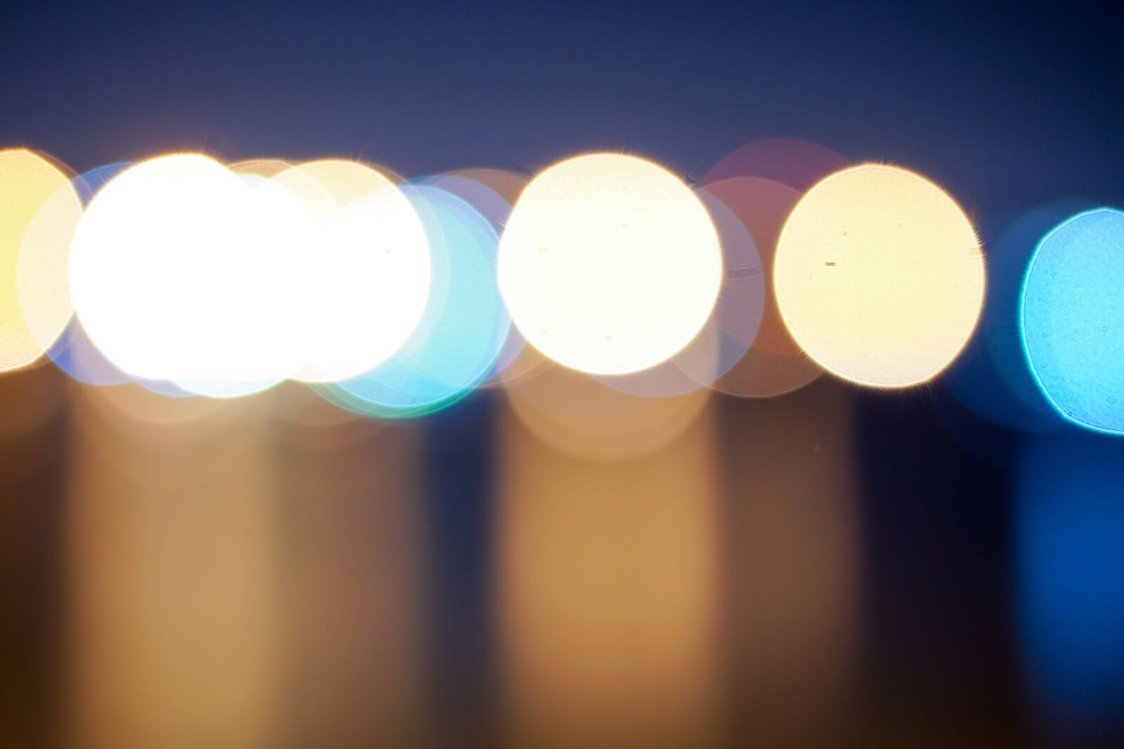 E 50mm F1.8 OSS sample photo. Beautiful, night, blue photography