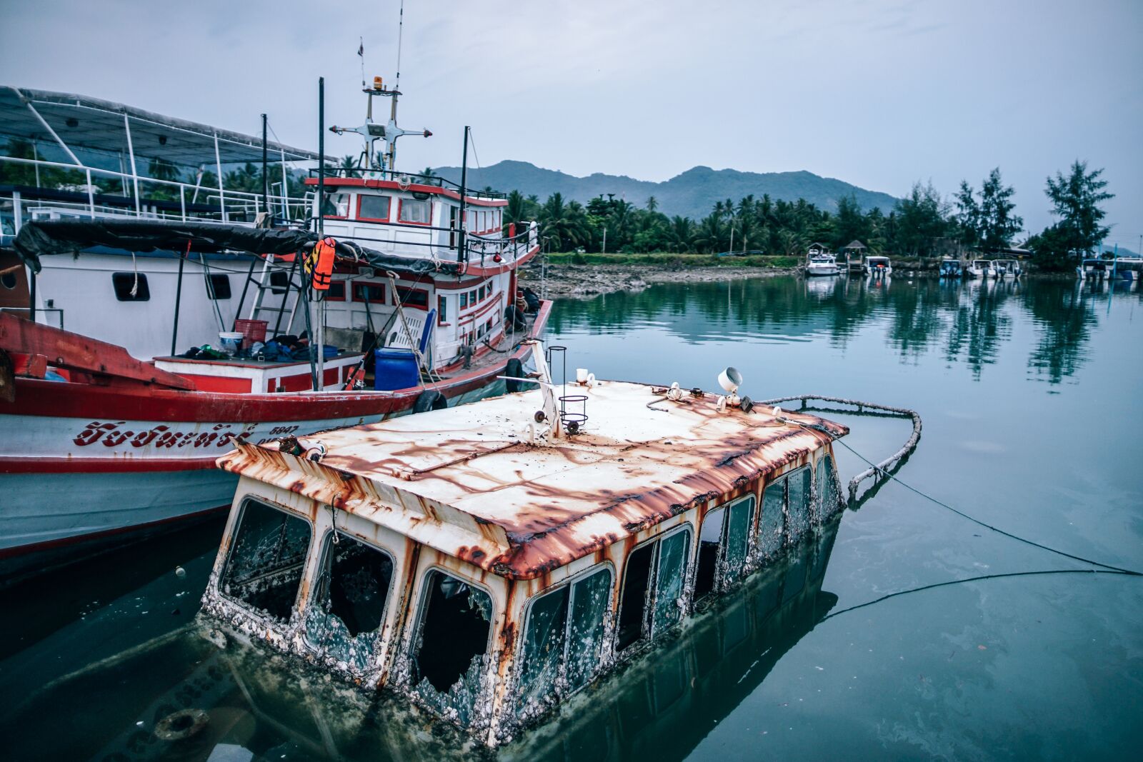 Sony a7 II sample photo. Harbor, boat, water photography
