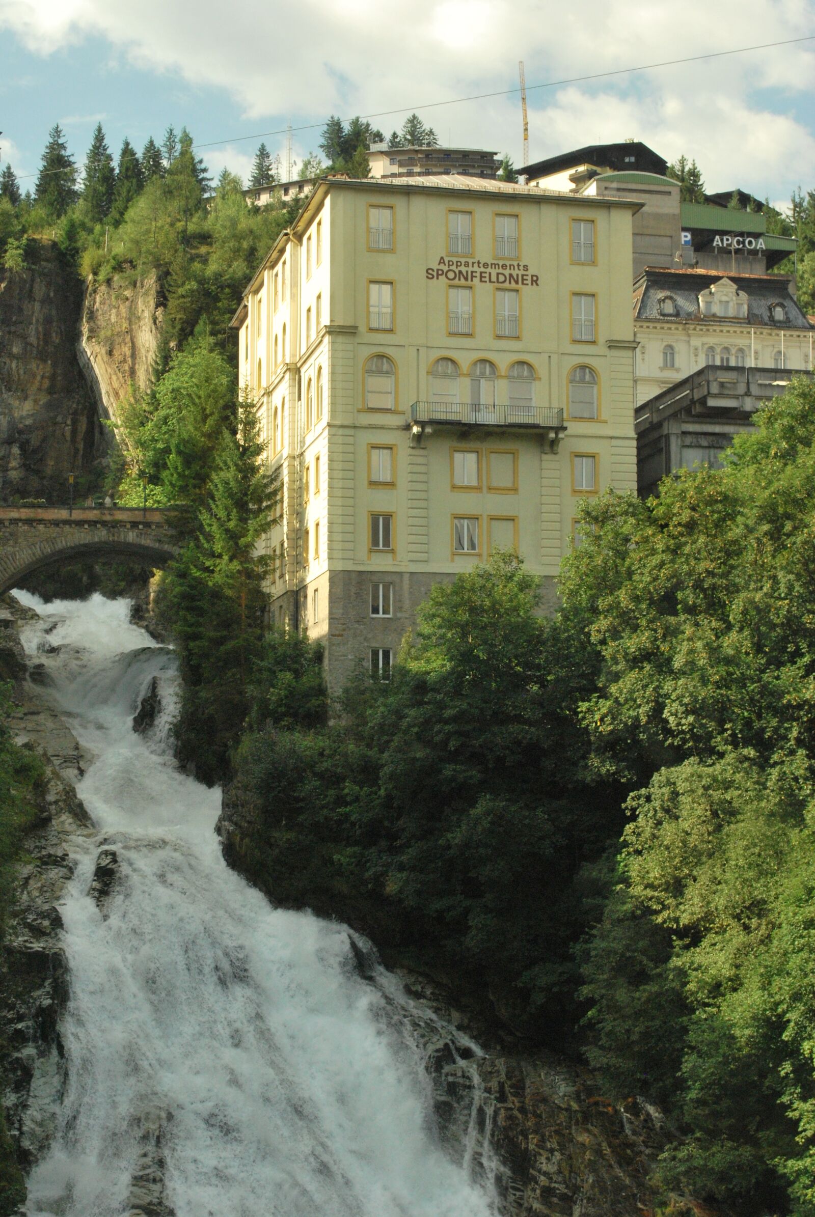 Nikon D60 sample photo. Gastein, alps, waterfall photography