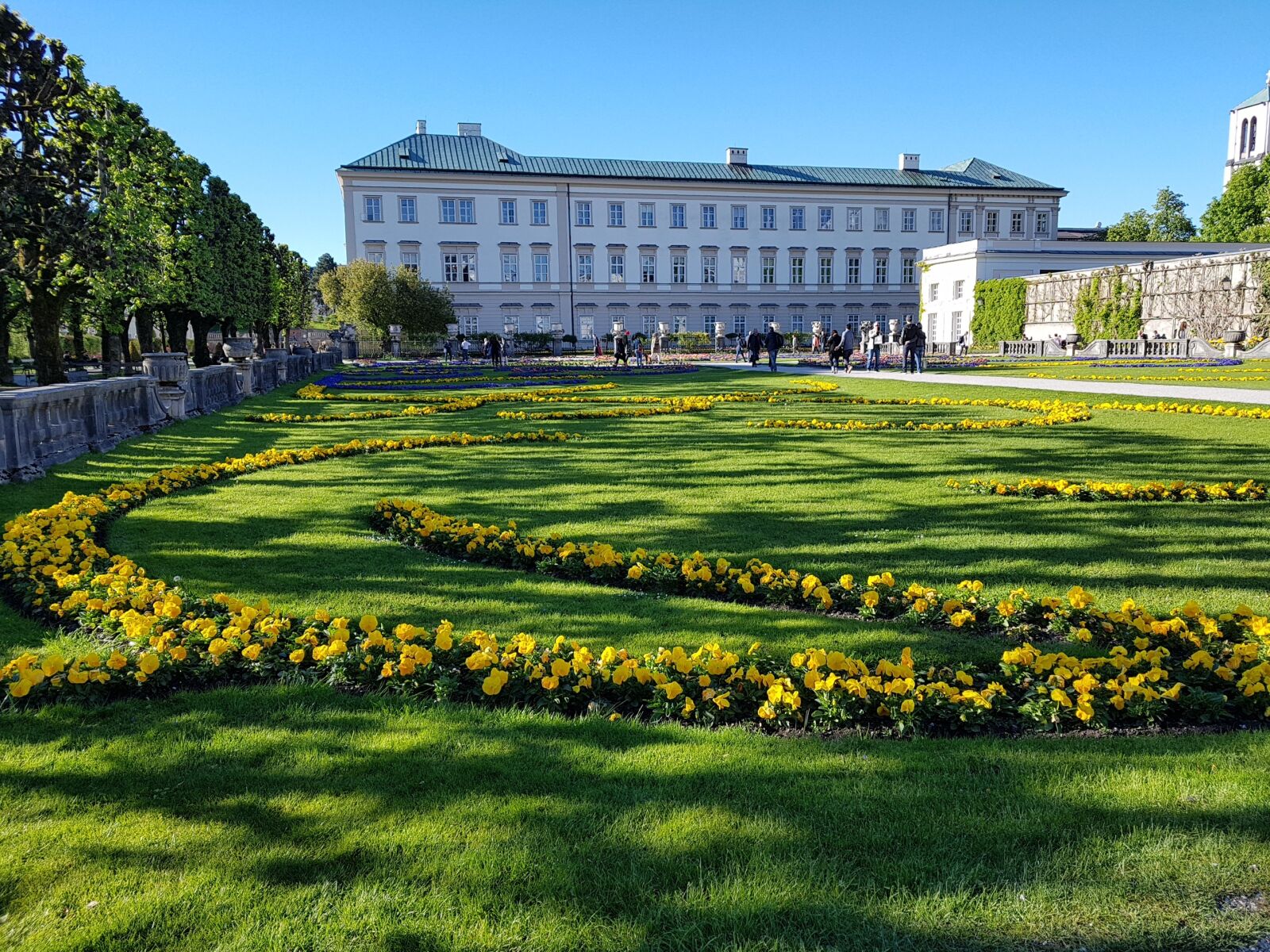 Samsung Galaxy S7 sample photo. Mirabell, mirabell garden, salzburg photography