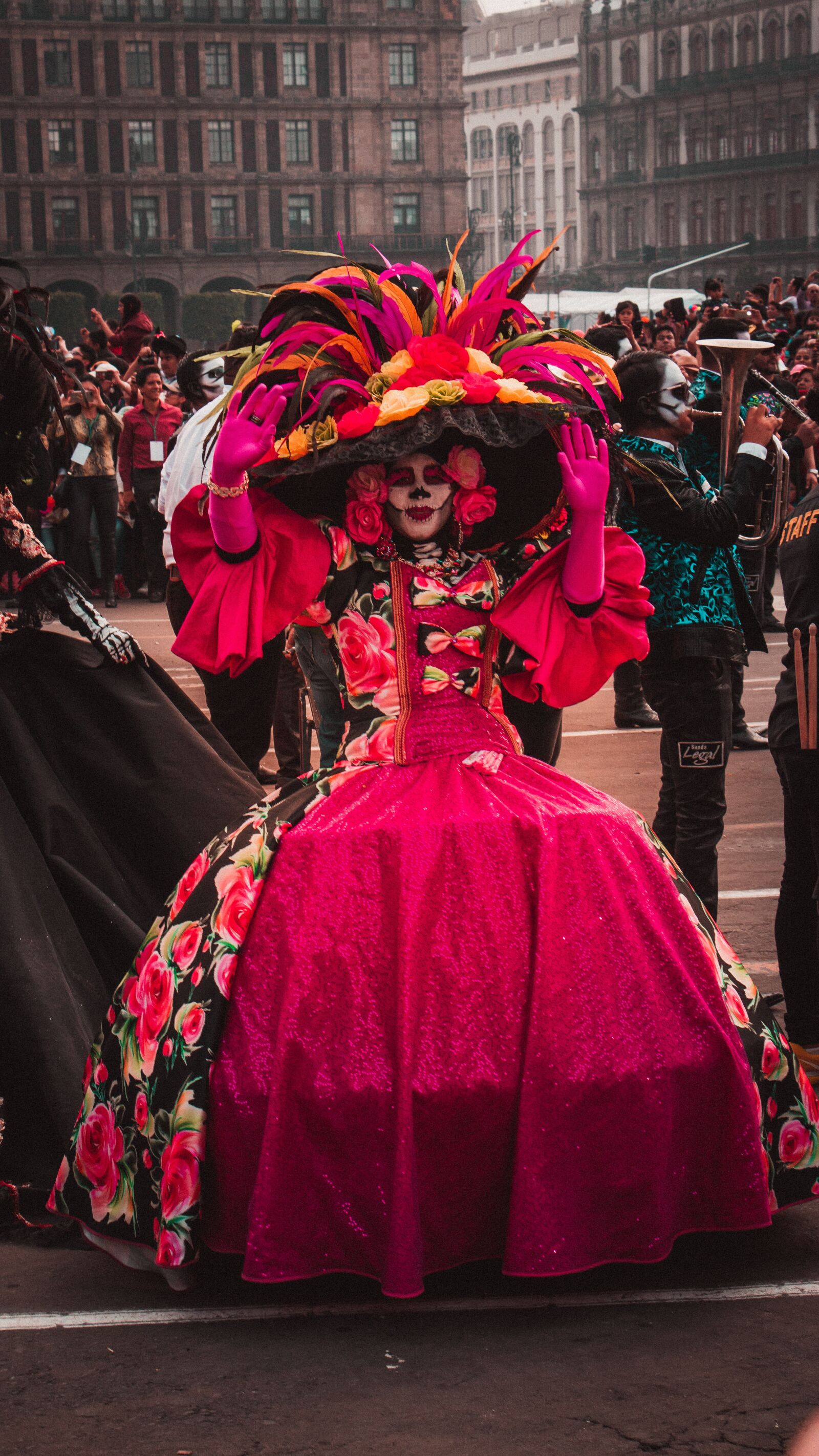 Canon EOS 760D (EOS Rebel T6s / EOS 8000D) + Canon EF-S 18-135mm F3.5-5.6 IS STM sample photo. Day of the dead photography