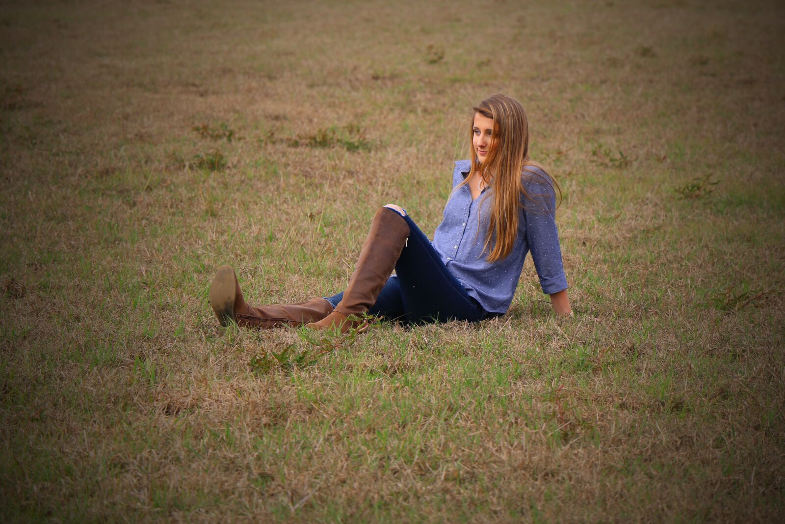 Canon EOS 70D sample photo. Female, girl, country photography