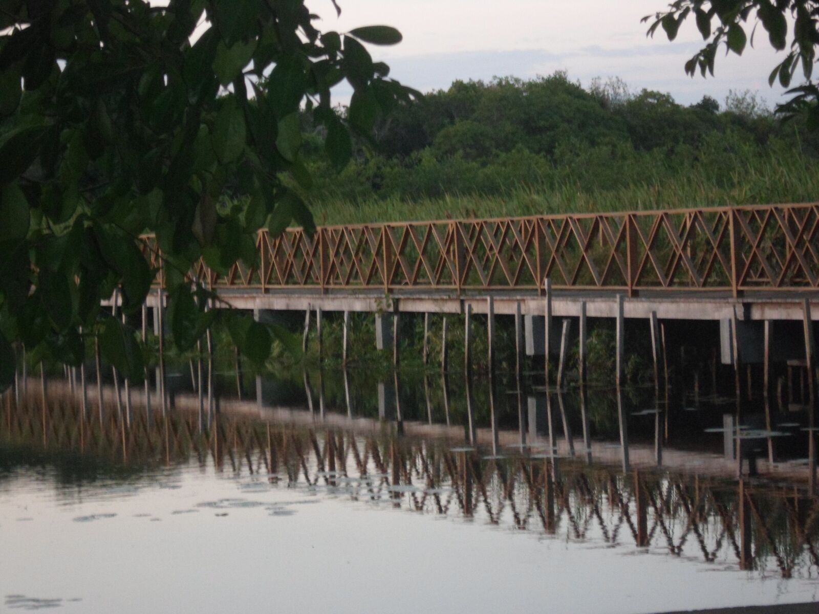 Samsung PL120,PL121 / VLUU PL120,PL121 sample photo. Water, bridge, rio photography