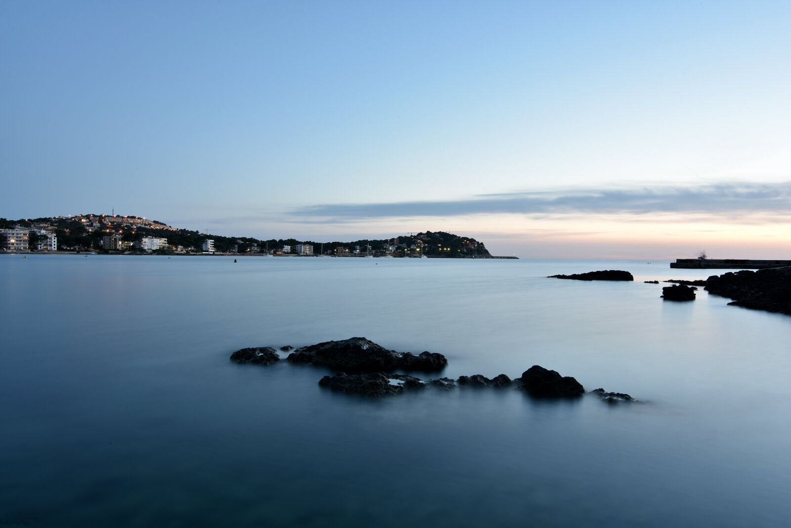 Nikon D750 sample photo. Mallorca, night, beach photography
