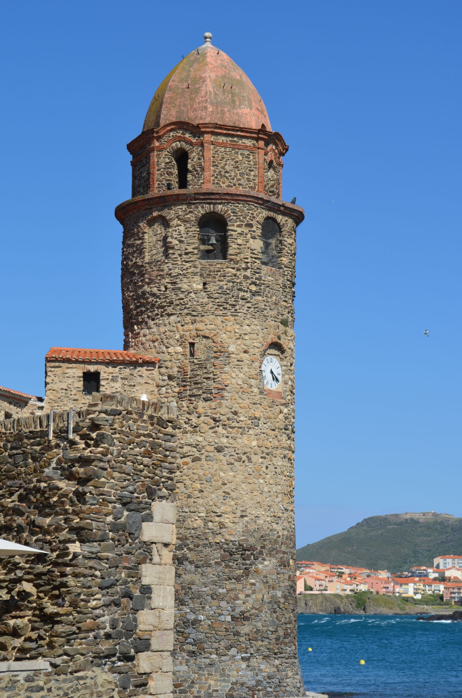 Nikon D5100 sample photo. Collioure, sky, blue photography