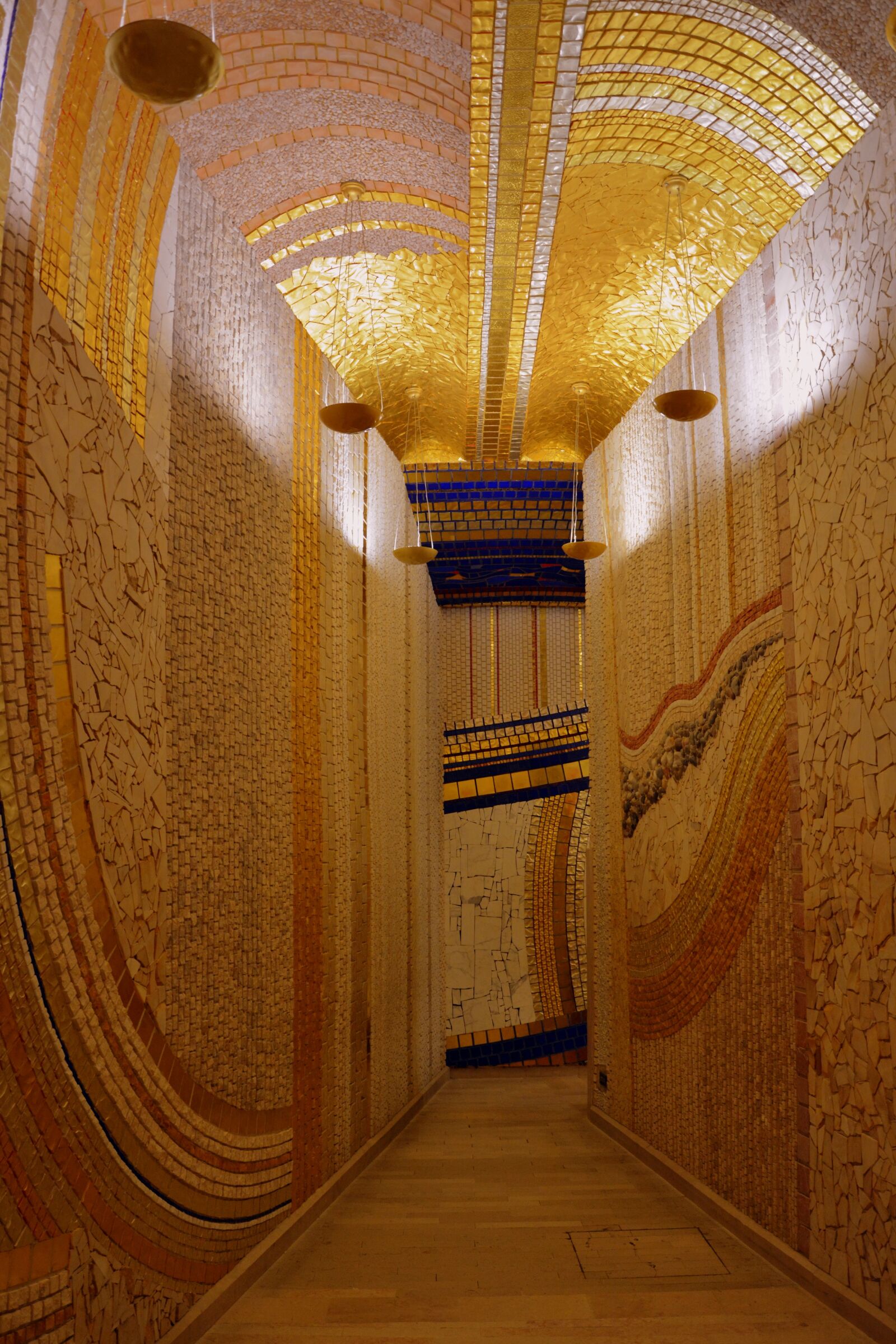 Nikon D7100 sample photo. Corridor, generously sized, mosaics photography