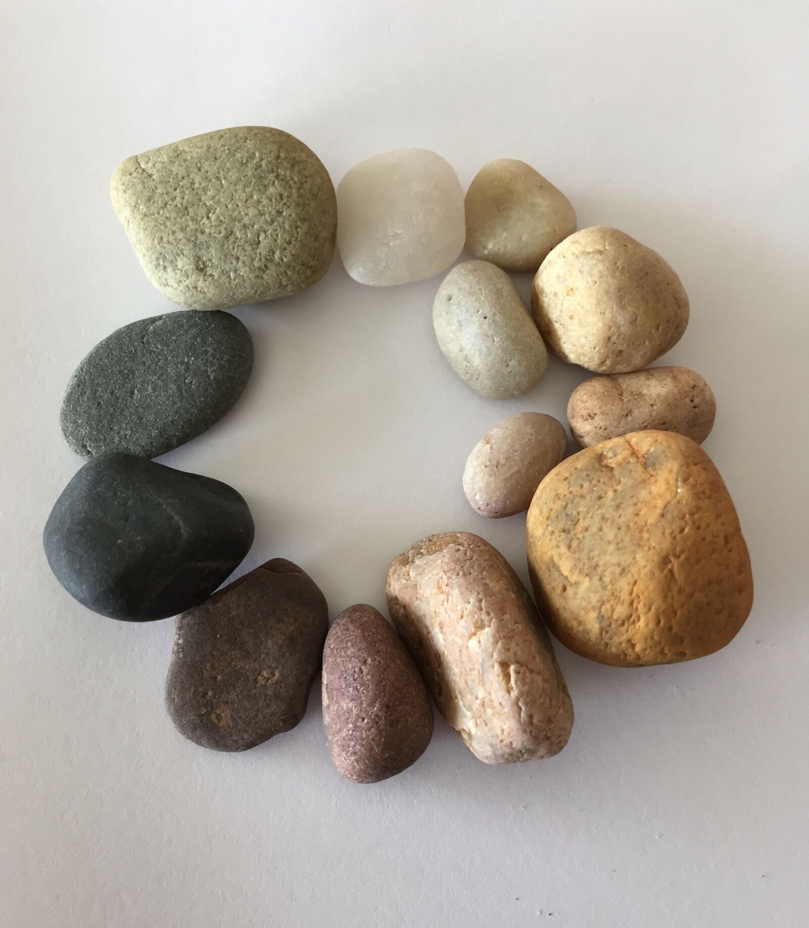 Apple iPhone 6 sample photo. Stones, pebbles, color photography