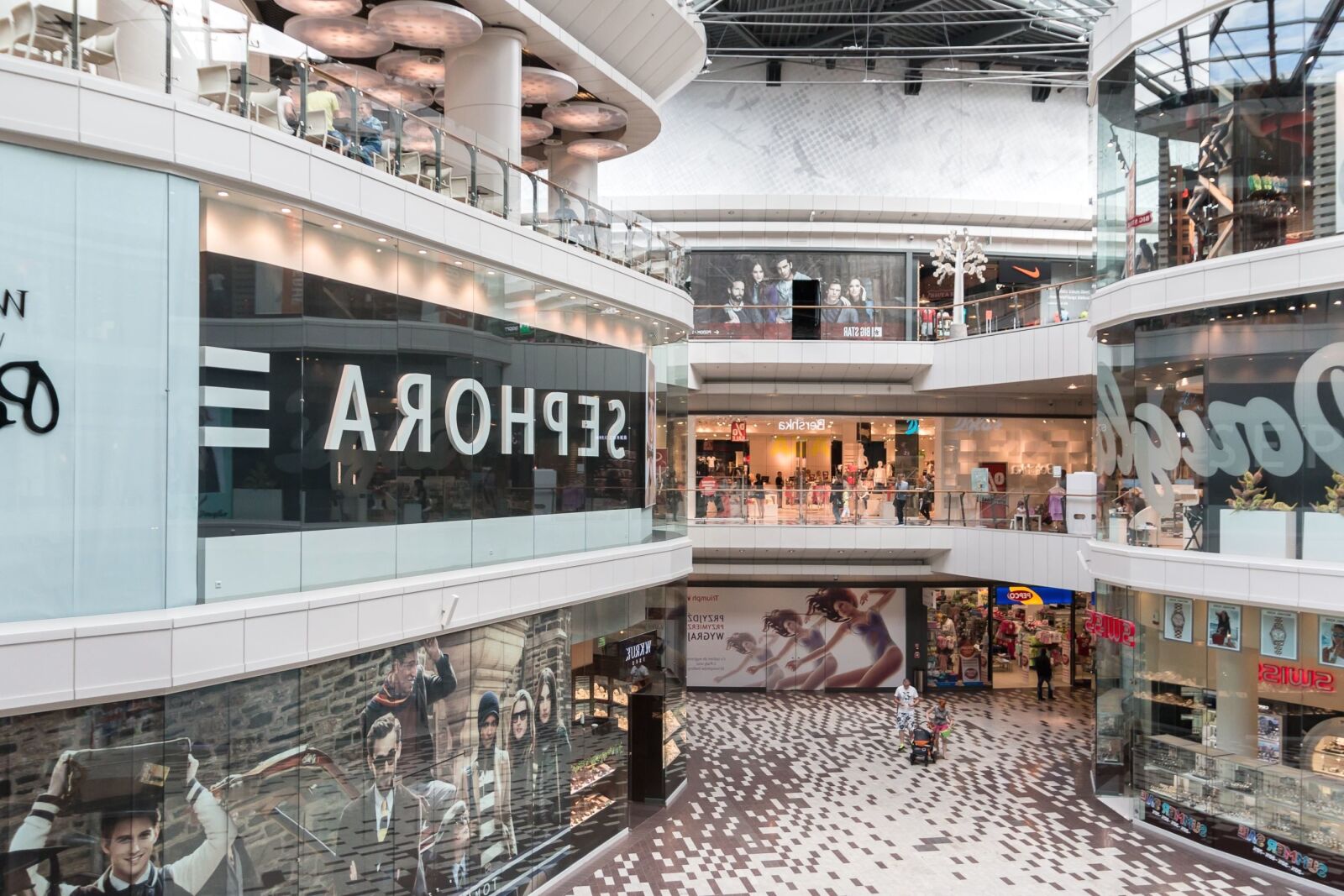 Canon EOS 70D sample photo. Advertising, glass, shopping center photography