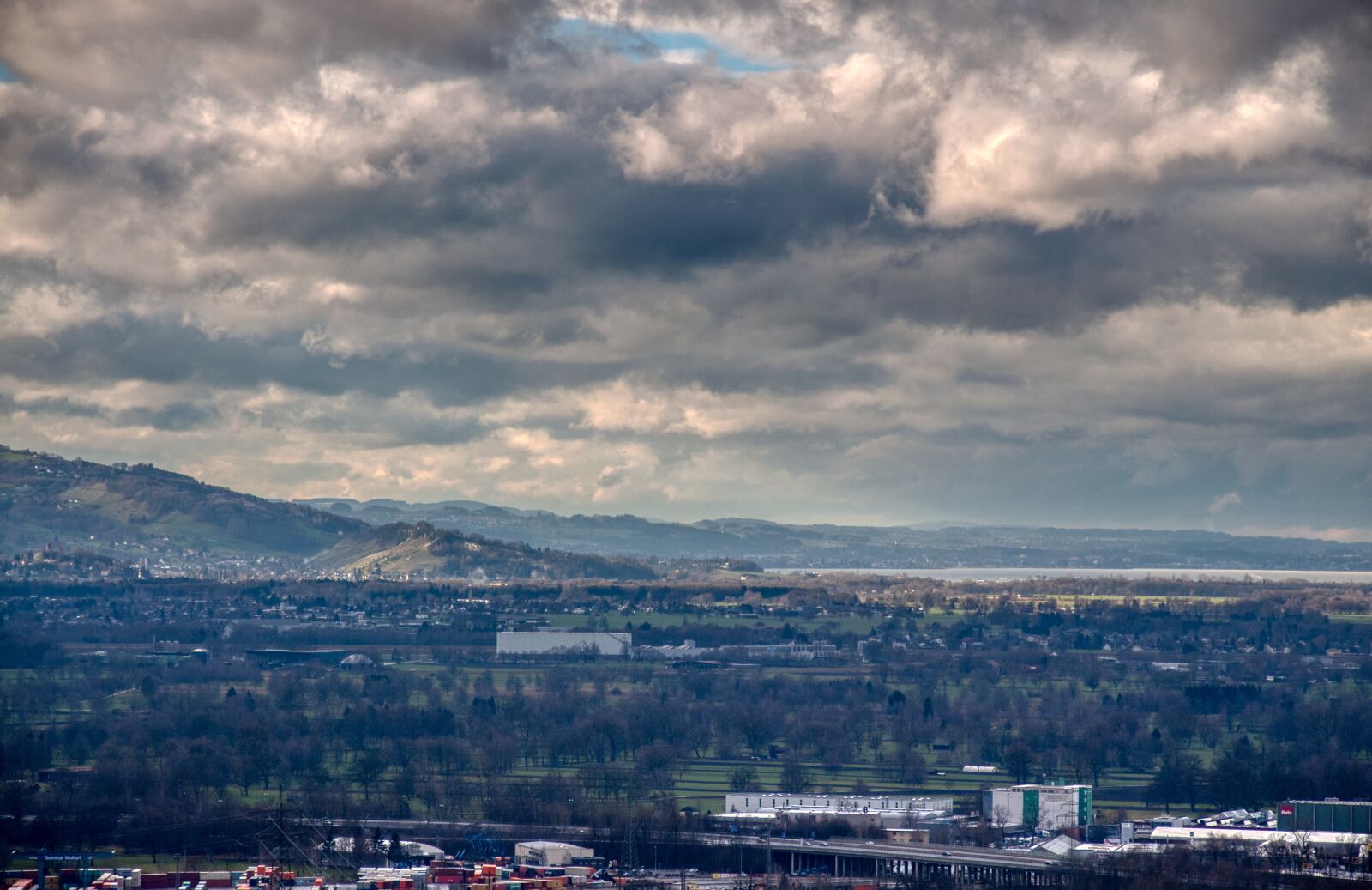 Nikon D5000 sample photo. Landscape, mood, rhine valley photography