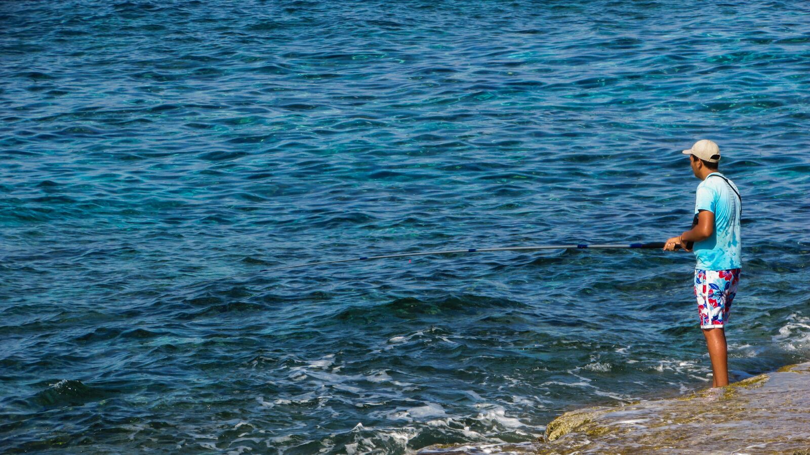 Canon PowerShot SX400 IS sample photo. Fishing, fisherman, hobby photography
