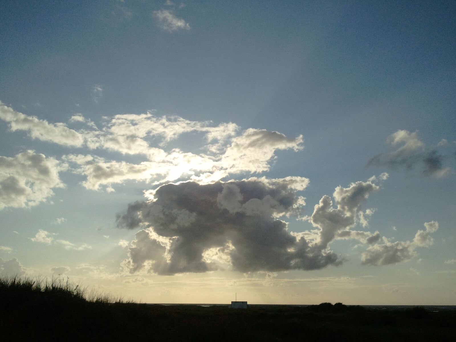 Samsung Galaxy S sample photo. Cloud, sky, sunset photography